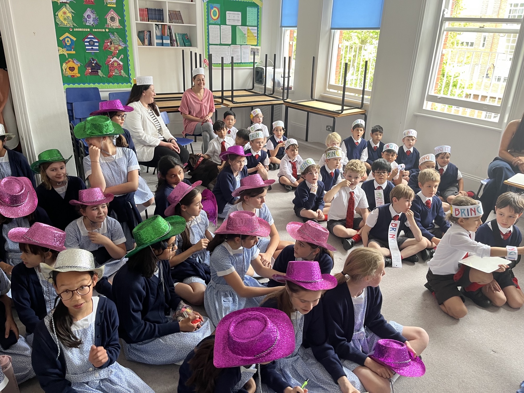 Falkner House Geography Quiz Year 2 boys vs Year 6 girls Falkner House