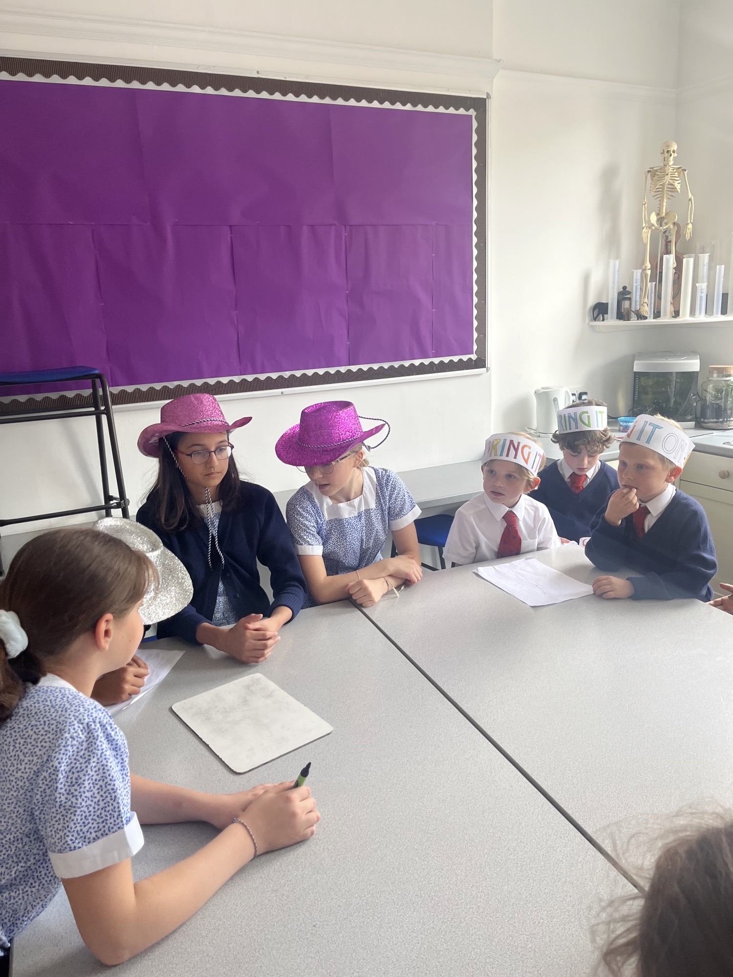 Falkner House Geography Quiz Year 2 boys vs Year 6 girls Falkner House